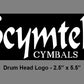 Bass Drum Logo- Black