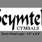 Bass Drum Logo- White